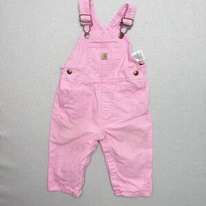 Carhartt Overalls Baby Girl Pink Size 18 Months